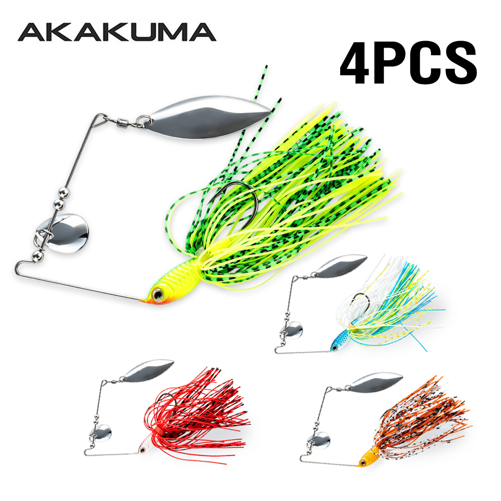 Fishing Lure Blade Bait - 4 buah Umpan Pancing Spinnerbait 18g