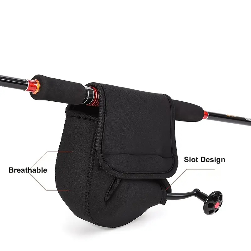 Fishing Lure Spinner - Penutup Pelindung Reel Pancing, Tas Penyimpanan