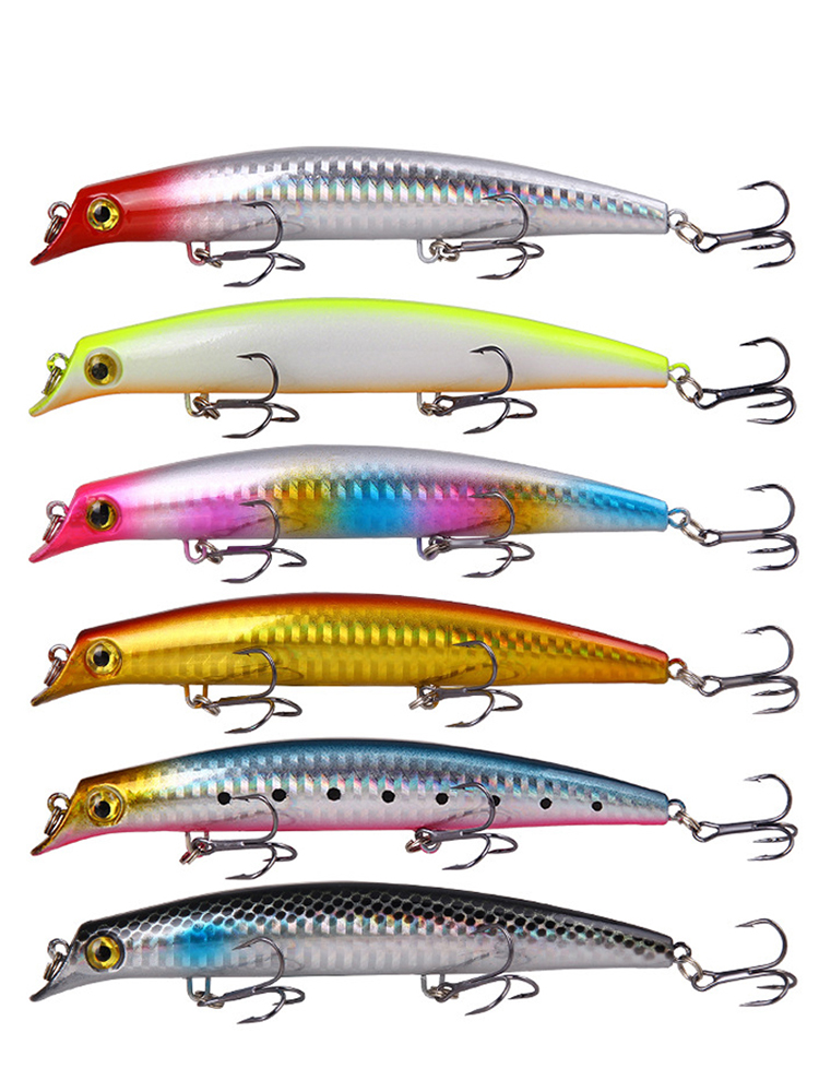 Fishing Lure Popper - 6 buah umpan pancing Crankbaits umpan