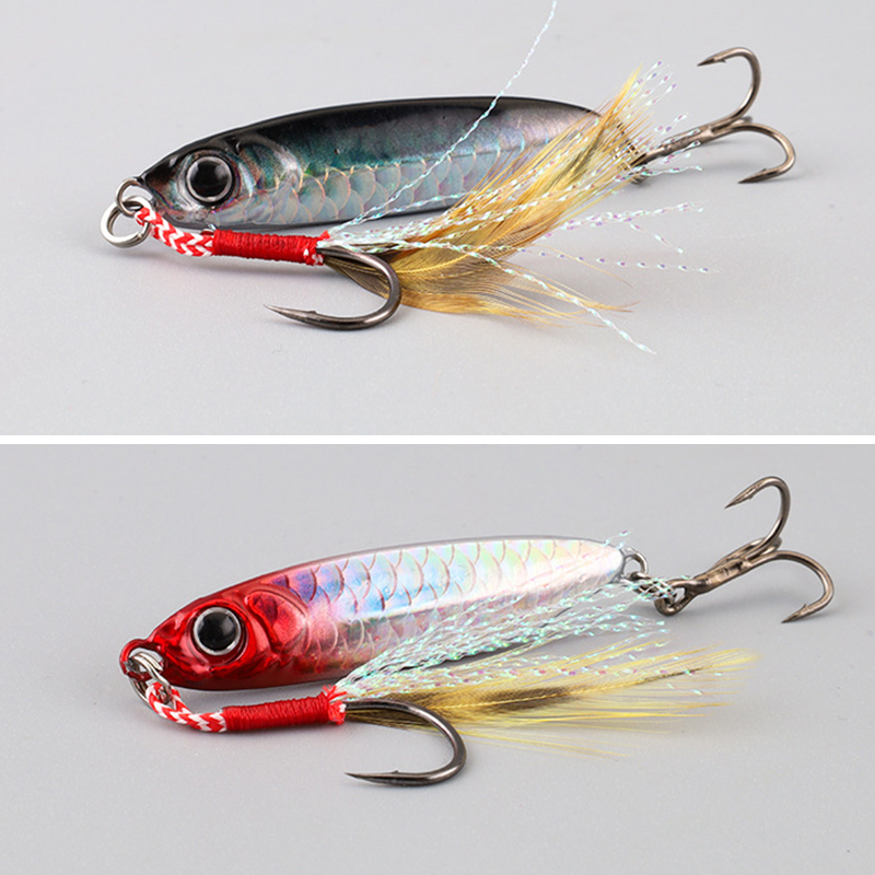 Fishing Lure Spoon - Umpan pancing logam mikro Jig 7g