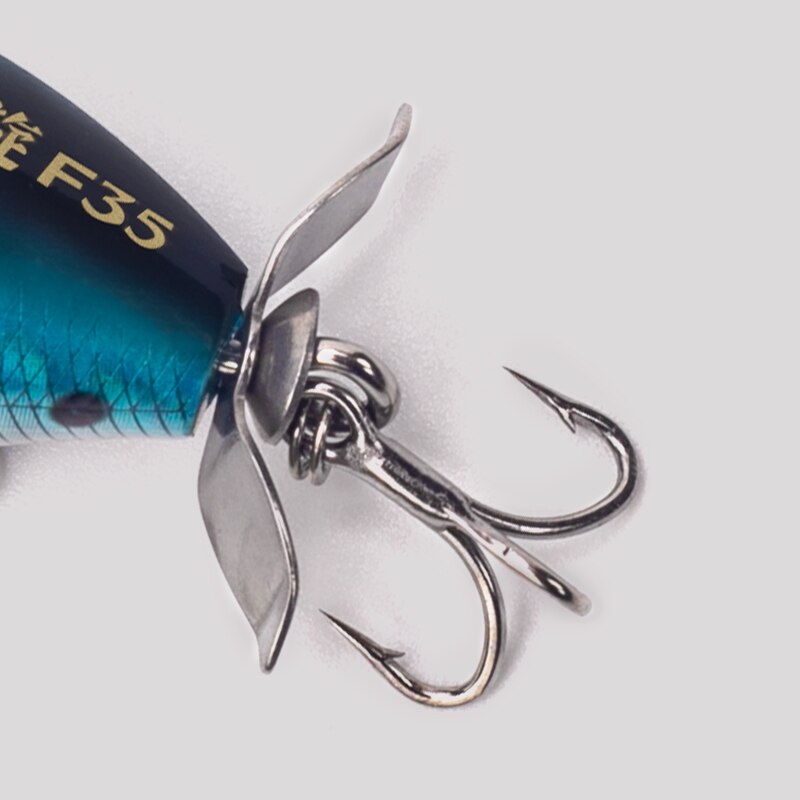 Kerajaan baling-baling Topwate - Fishing Lure Popper ulasan dan harga