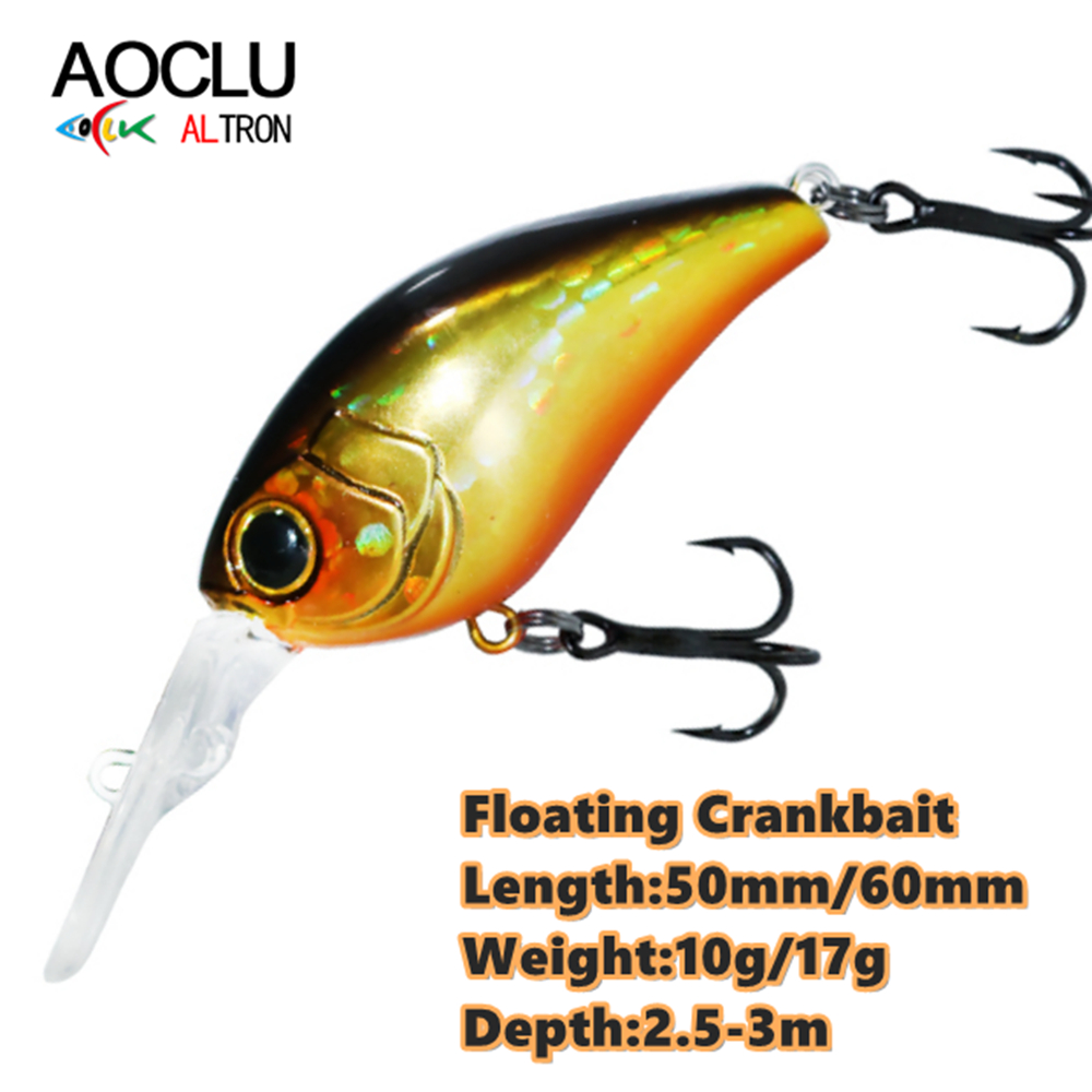 Aoclus umpan engkol keras, ika - Fishing Lure Crankbait ulasan dan harga