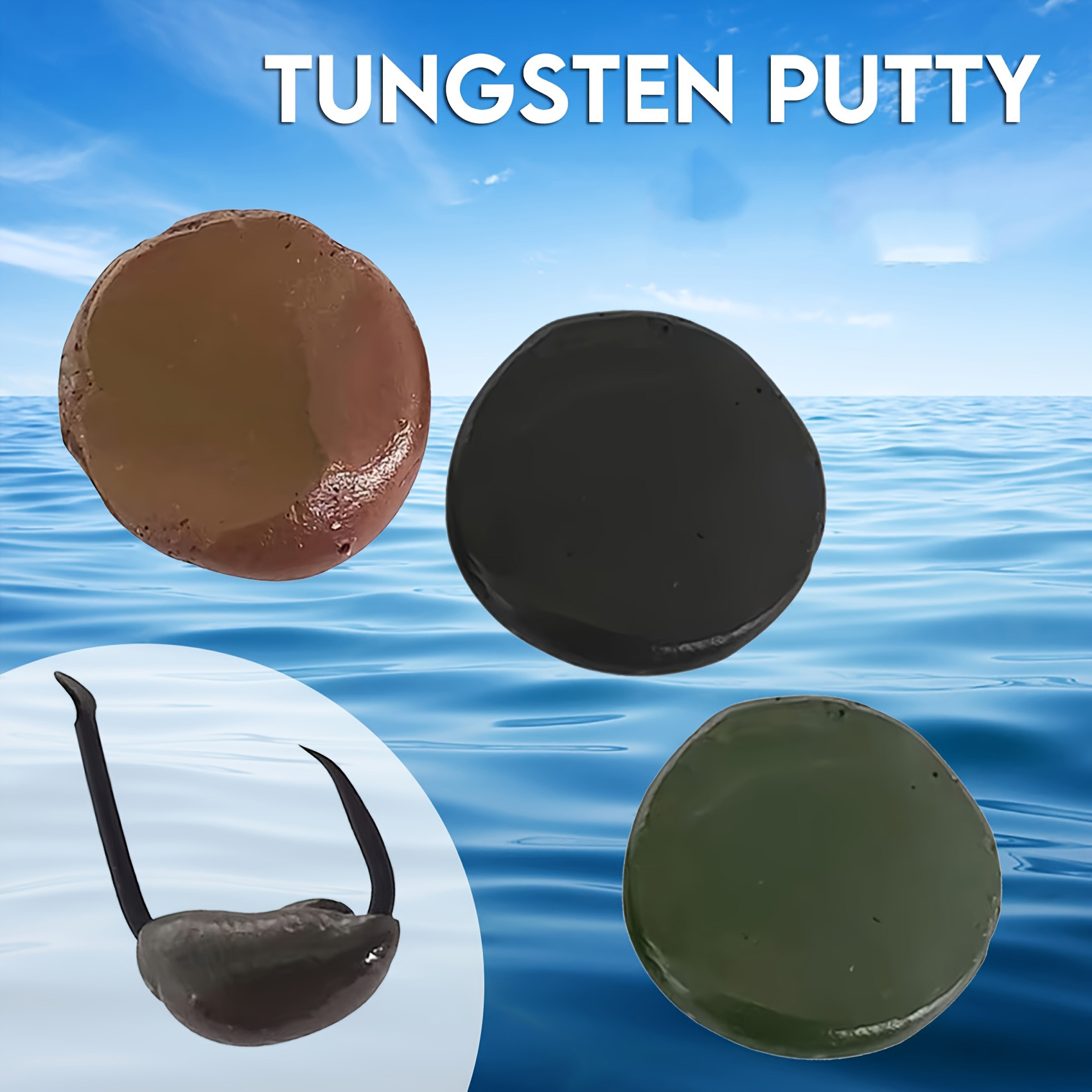 Dempul Tungsten 0.5Oz(15G) Tik - Fishing Lure Accessories ulasan dan harga