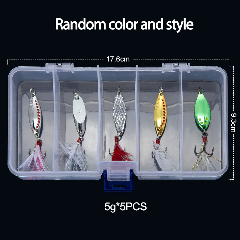 Umpan pancing Spinner sendok l - Fishing Lure Spinner ulasan dan harga