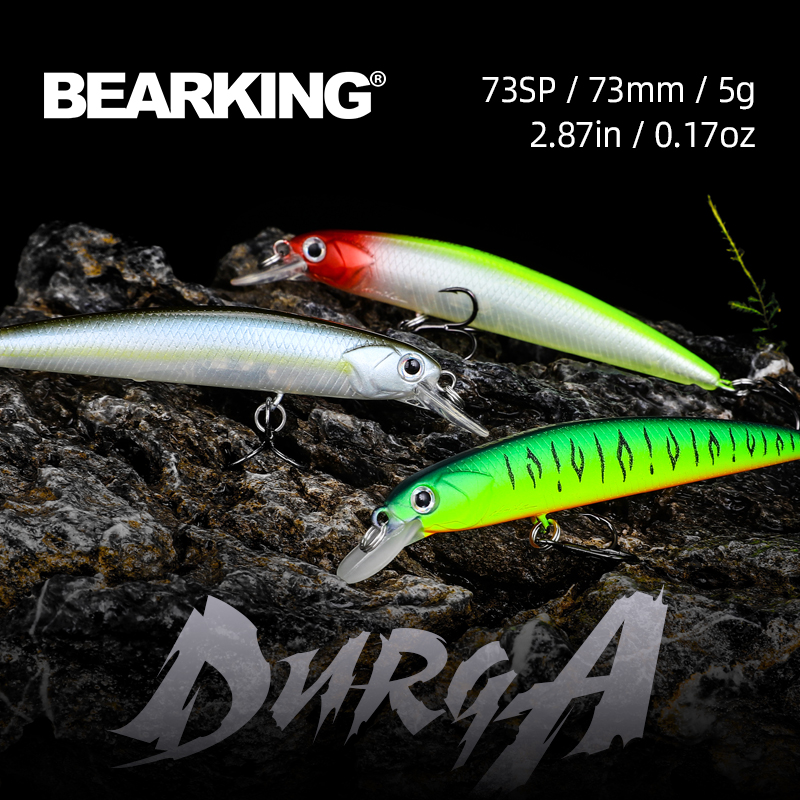 BEARKING Model Baru 73Mm 5G Um - Fishing Lure Crankbait ulasan dan harga