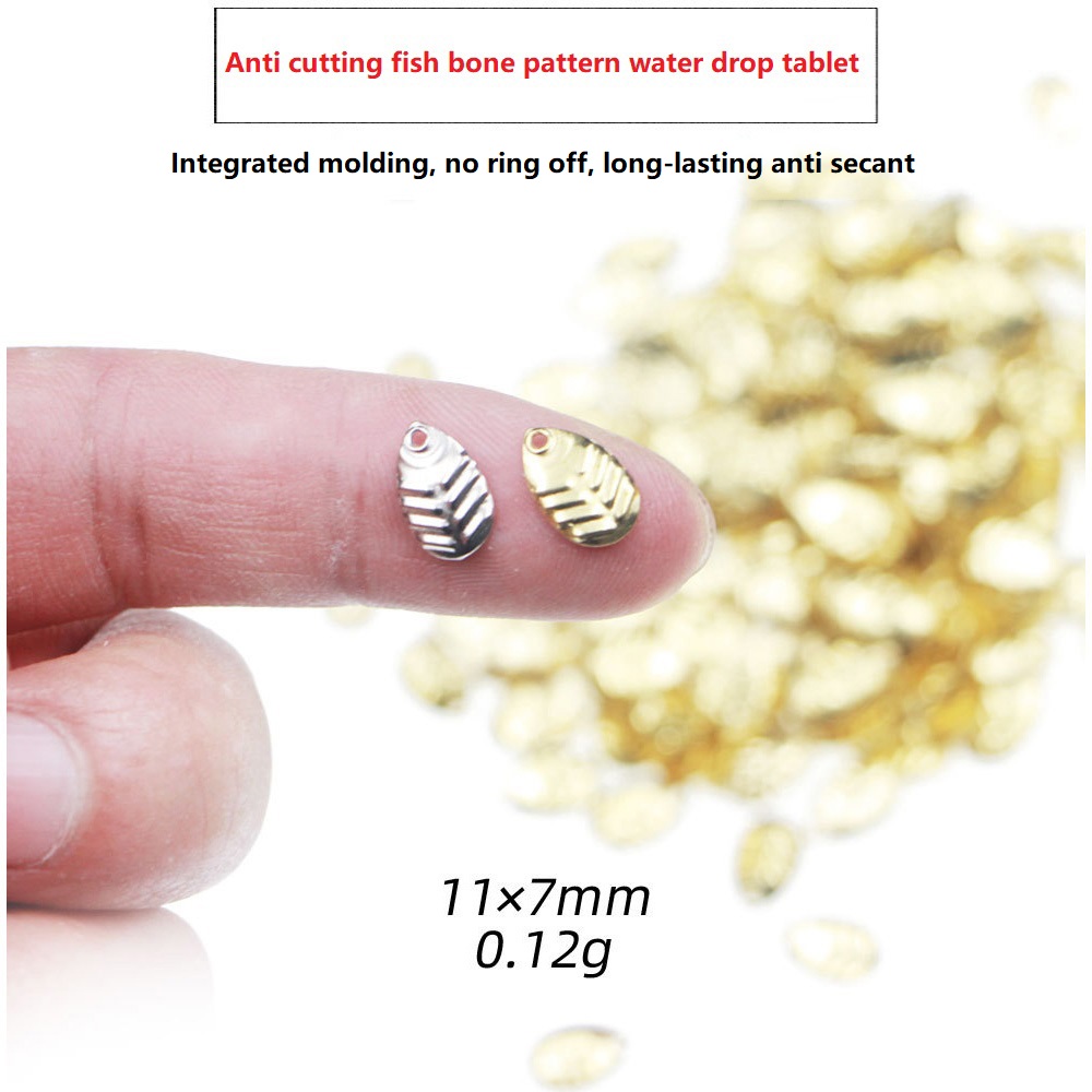 50 Buah/Lot DIY Memancing Spin - Fishing Lure Spinner ulasan dan harga