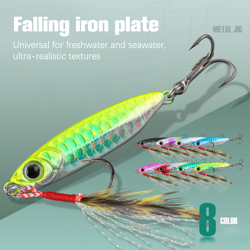 Umpan pancing logam mikro Jig  - Fishing Lure Spoon ulasan dan harga