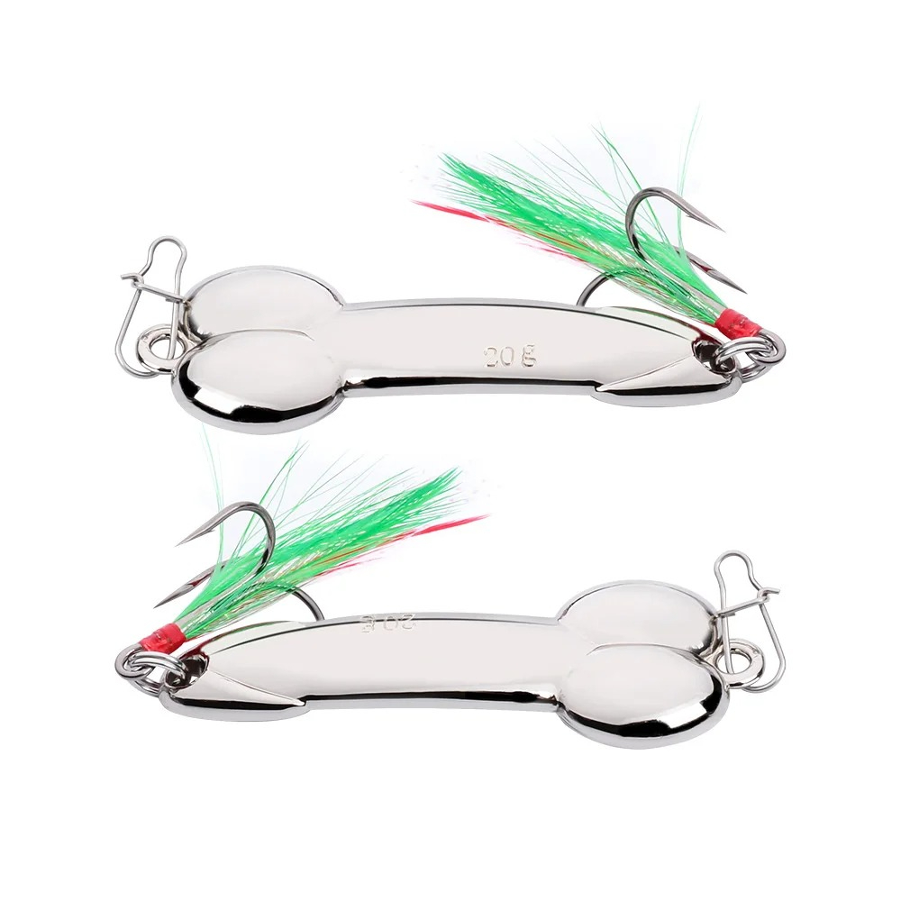 Sendok Logam Bentuk Penis Umpa - Fishing Lure Spoon ulasan dan harga