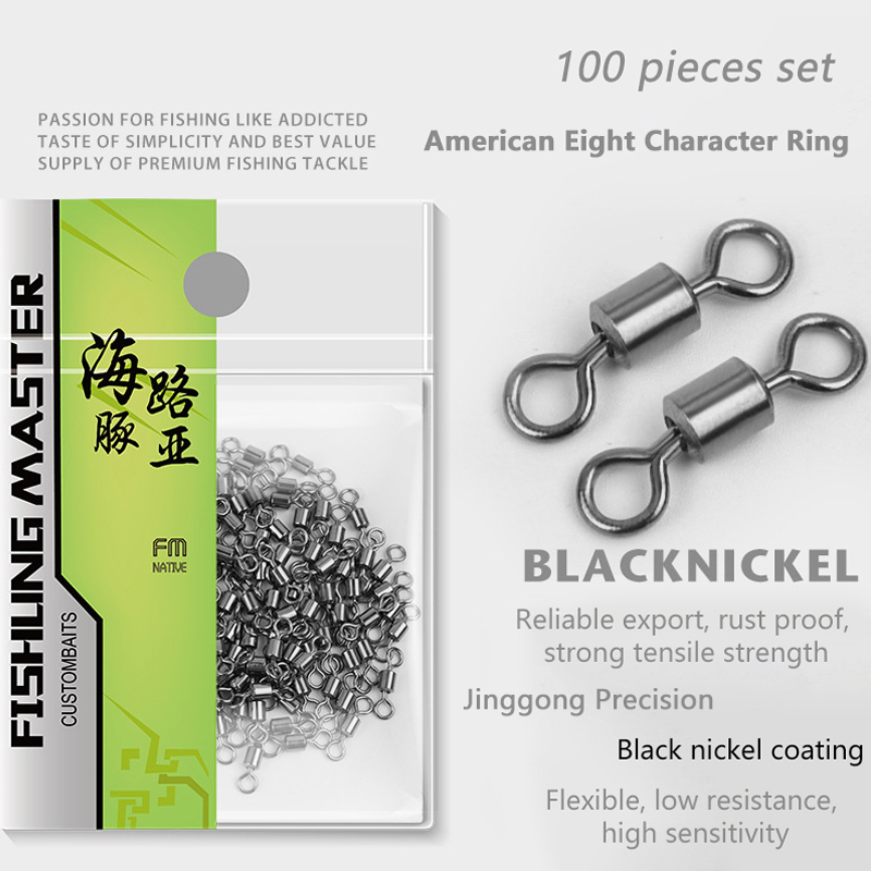 ★ ▲ 100 Buah Swivel Pancing Ba - Fishing Lure Making Kit ulasan dan harga