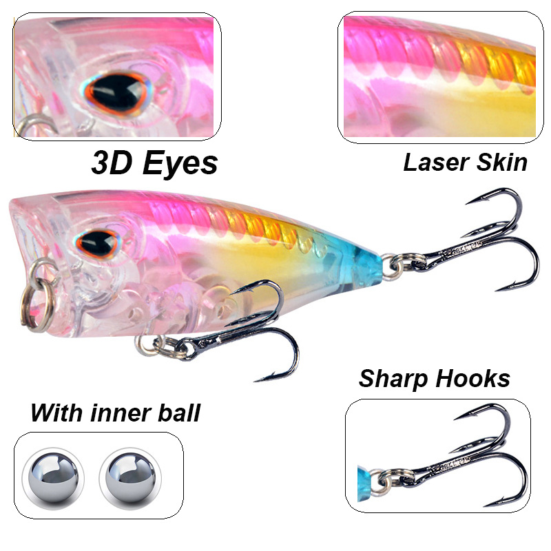 YUCONG umpan pancing Popper Mi - Fishing Lure Popper ulasan dan harga